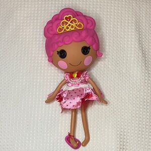 LalaLoopsy Sew Royal Princess Party Teaparty ONE SHOE MISSING single doll
